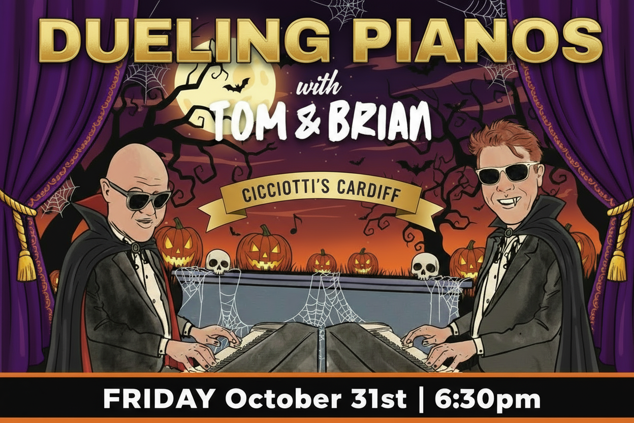 Halloween Dueling Pianos Party - October 31st